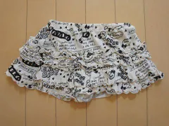 シスタージェニィ シスタージェニー sister jenni アウトレット 子供服 女の子 90cm ベビー服 スカート 白 熊 春 夏 ★3 ガールズ 女児 キッズ ベビー 【中古】 ユーズド リサイクル 古着 子ども服