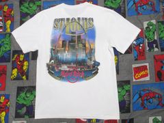 ハードロックカフェ セントルイス プリントTシャツ L 白 USA古着