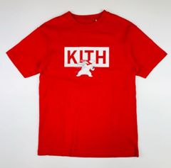 新品 KITH キス クラシックボックスロゴTシャツ レッド - メルカリ