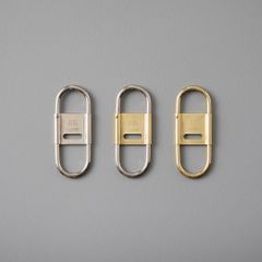 CANDY DESIGN & WORKS Delta "Brass" CHW08 カラビナ デルタ ブラス 1点｜キーホルダー おしゃれ ディテール ゴールド 日本製 DETAIL ギフト プレゼント