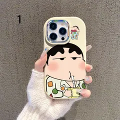 【クレヨンしんちゃん】TPUケース (全6種)※購入後取引メッセージに希望No.と機種を入力（例：「No.1 IPhone 15希望」） ※未記載の場合は発送不可