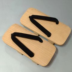 【１４】二枚歯桐下駄　最長２５cm (適応サイズ25〜26cm位までの方)