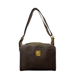 CELINE　ショルダーバッグ　マカダム　ガンチーニ　オールドセリーヌ