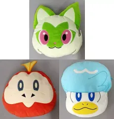 【中古】バッグ 全3種セット 大きい顔型ぬいぐるみポーチ～ニャオハ・ホゲータ・クワッス～ 「ポケットモンスター」