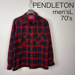 PENDLETON BOARD SHIRT JACKET 70's made in USA メンズL