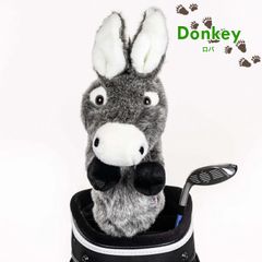 【Daphne's】 ヘッドカバー ロバ ダフニーズ ダフィニーズ GOLF ゴルフ ラウンド用品 かわいい ゴルフ用品 ゴルフウェア