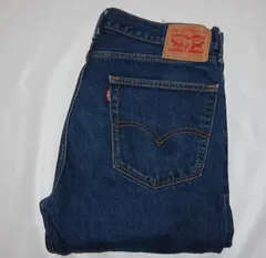 送料無料!D-02 USED Levis リーバイス 505 デニム レント製　実寸W36
