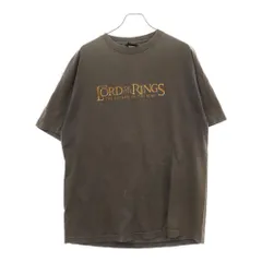 2001 ロードオブザリング tシャツ グレー ヴィンテージ リングプリントXL 2001 ロードオブザリング tシャツ グレー ヴィンテージ リング
