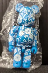 MEDICOMTOY BE@RBRICK PATTERN ハイビスカス(青) 100% シリーズ4