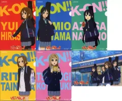 【中古】クリアファイル 全5種セット ローソン限定オリジナルクリアファイル 「けいおん!!×ローソン」 対象商品購入特典