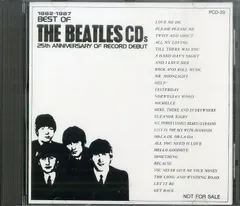 CD1枚 / ビートルズ / Best Of The Beatles CDs 1962 - 1987 / 25th Anniversary of Record Debut (PCD-29) / D00167854