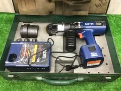【ジャンク】カクタスCACTUS♪12vコードレス油圧式圧着工具 EV-200 クリンプボーイ♪コマ有♪アクトツール富山店♪Yのサムネイル