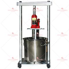 【送料無料】搾汁機 12-36L ワイン圧搾機 ステンレス鋼 果汁 絞り器 自家醸造機 (36L)