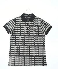 【新古品です】パーリーゲイツ｜レディース｜半袖ポロシャツ｜0｜ブラック｜中古ゴルフウェア