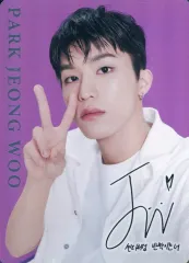 【中古】コレクションカード(男性) [ホログラムレアカード]：TREASURE/パク・ジョンウ(PARK JEONG WOO)/「ShionLe x TREASURE」OFFICIAL SHOP IN TOKYO 購入特典フォトカード