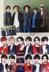 【中古】ポスター 両面ピンナップポスター(四つ折) King ＆ Prince/HiHi Jets＆美 少年 duet(デュエット) 2022年11月号 綴じ込み付録