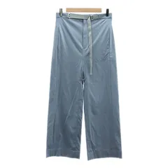 seya. / セヤ | × Ron Herman / ロンハーマン ZERO WASTE by seya pants / ベルテッド ストレッチ パンツ | S | グレー | レディース