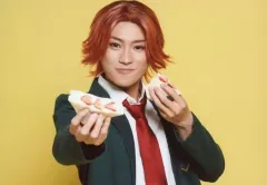 【中古】生写真(男性) 原嶋元久(鏑木一差)/横型・バストアップ・背景黄色・キャラクターショット/舞台『弱虫ペダル』新インターハイ篇～制・限・解・除(リミットブレイカー)～ランダムブロマイド