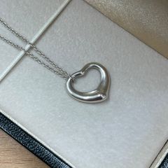 ■ティファニー Tiffany オープンハートネックレス SV925 A25-1131