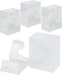 S.fields.inc ウォッチケース 腕時計収納 1本 4個セット プラスチック コレクションケース( クリア)