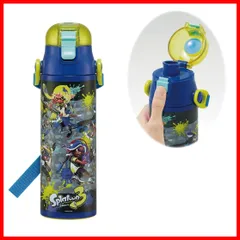 【特価セール】男の子 子供に優しい軽量タイプ 保冷専用 waterbottle スプラトゥーン3 スポーツボトル 580ml かわいい 直飲み キッズ 水筒 子供 ステンレス こども 子供用 水瓶 スケーター(Skater) SDC6N-A