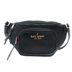 ケイトスペード KATE SPADE ウエストバッグ ボディバッグ ナイロン 黒 ブラック /MN ■GY11 WKRU6591