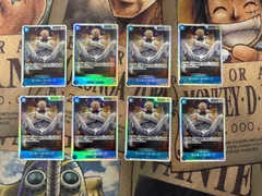 師弟の絆　青　モンキー・D・ガープSR8枚セット　ワンピースカード15