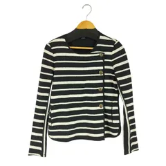 アルマーニエクスチェンジ ARMANI EXCHANGE 編み込みボーダージャケット レディース import：S のサムネイル