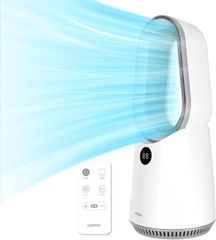 [2025年製]ブレードレス小型DC扇風機　ホワイト　XR-FAN04-WH