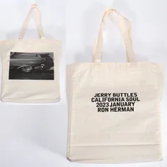 ロンハーマン Ron Herman Bag トートバッグ WHITE ホワイト 3751100010 4824 車プリント ロゴ エコバッグ 折りたたみ収納メンズ レディース ユニセックス 【新品/未使用/正規品】売れ筋