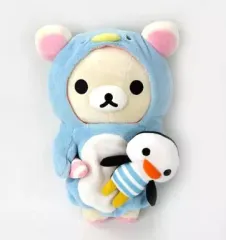 【中古】ぬいぐるみ コリラックマ(ペンギン) あつめてぬいぐるみ(M) しましまエブリディテーマ 「リラックマ」 