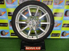 レオニスSV　8.5J-20　5H114.3　+35　当社指定海外製輸入タイヤ　245/40R20　中古セット　4本【SY69　大和店】