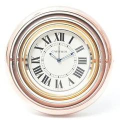 11ACM007 カルティエ コリゼトラベルロック置時計 ゴールド 11ACM007