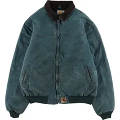 Carhartt ダークグリーン サンタフェジャケット J14HTG 90s Carhartt ダークグリーン サンタフェジャケット J14HTG 90s