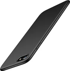 【Z07】iPhone7/8 SE2 SE3対応 ウルトラスリムケース(黒)