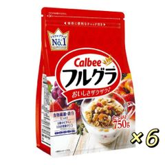 フルグラ 750g×６ フルグラ フルーツグラノーラ グラノーラ シリアル 朝食 ビタミン 食物繊維 鉄分 カルビー