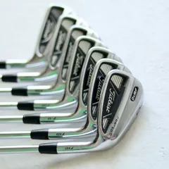 美品　レフティ タイトリスト AP2 712 FORGED 7本 アイアンセット 希少レフティ】タイトリスト AP2 712 アイアン7本セット メンズ