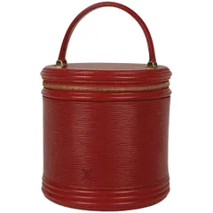 【ジャンク品】ルイ・ヴィトン Louis Vuitton カンヌ バニティバッグ ハンドバッグ 化粧ポーチ エピ カスティリアンレッド M48037 レディース 【中古】