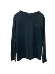 Polo Ralph Lauren 長袖 ロゴTシャツ L ブラック プルオーバー ポロラルフローレン ロングスリーブ 古着卸 アメリカ仕入 a705-5375
