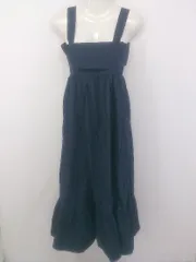 ◇ fifth フィフス バックオープン ロング キャミソールワンピース ネイビー レディース P  【中古】 【1212060001234】のサムネイル