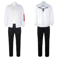 コスプレ衣装 羽宮一虎 東京卍リベンジャーズ  コスチューム 現物在庫 アウター ルーズフィットおしゃれ M250214-258