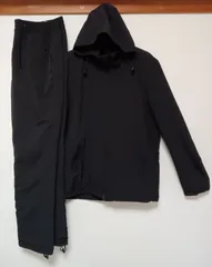 美品Championチャンピオン上下セットアップ裏地フリースジャケットジップパーカーボトムスブラックサイズL