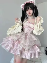 新品未使用 クラシカルロリータワンピース　お出かけ、女子会、イベントに最適