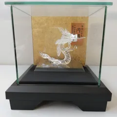 伝統工芸　甲州水晶貴石細工　田中保晴作　五輪塔　証明書付　M　R8393 21-001四天王｜山梨県水晶美術彫刻協同組合