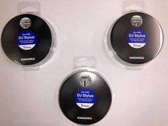 ☆新品・3個セット・送料無料☆ レコード交換針 ナガオカDJ-44G (M-44G 