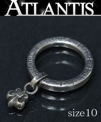 CHROME HEARTS 銀座店 クロムハーツ BSフレア NTFL リング シルバー SV925 約10号 98424