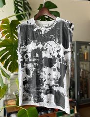 SAINT LAURENT サンローラン　エディ期　Paint Tee ペイント　ノースリーブtシャツ