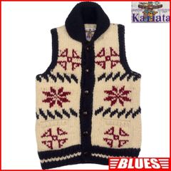 カウチン セーター kanata ニット S カナダ カナタ ベスト X7408