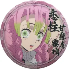 【中古】バッジ・ピンズ 甘露寺蜜璃(驚き) 「鬼滅の刃 キャラクター絵巻カフェ in ufotable Cafe 第四期 くじ引き44mm缶バッジ 甘露寺蜜璃ver.」