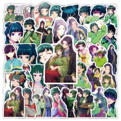 スクエアエニックス コミッパ ステッカー　薬屋のひとりごと　40枚 薬屋のひとりごと アニメイト特製キャンバス風ボード クリア